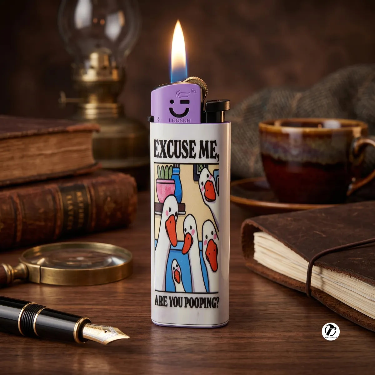 Excuse Me Everyday Carry Lighter - Stylish Designer Pocket Cigarette Lighter
