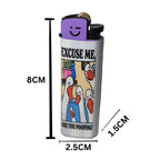 Excuse Me Everyday Carry Lighter - Stylish Designer Pocket Cigarette Lighter