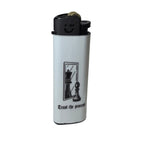 Trust the Process Refillable Designer Lighter - Unique Pocket Flint Cigarette Lighter