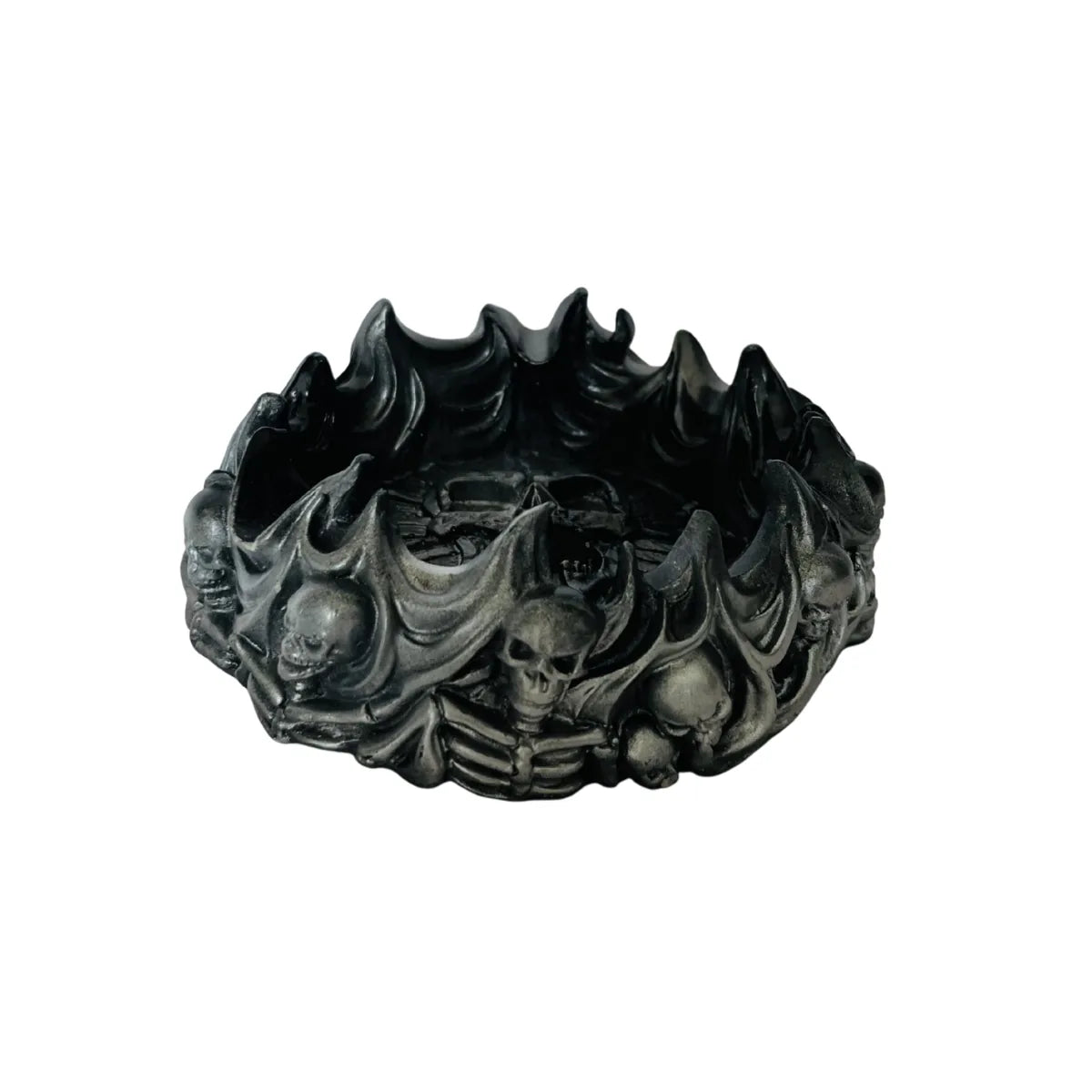 Gunmetal Skull Ashtray