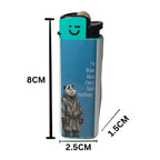 Wise Men Pocket Lighter - Stylish Refillable Flint Wheel Cigarette Lighter