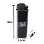 Money Talks Designer Lighter - Unique Refillable Flint Wheel Pocket Lighter