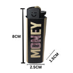 Money Money Unique Lighter - Refillable Flint Wheel Designer Pocket Lighter