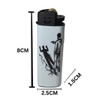 Self-destruction Designer Lighter - Stylish Pocket Flint Cigarette Lighter
