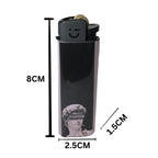 Parental Advisory Refillable Lighter - Designer Flint Pocket Cigarette Lighter