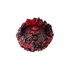 Crimson Skull Funky Ashtray