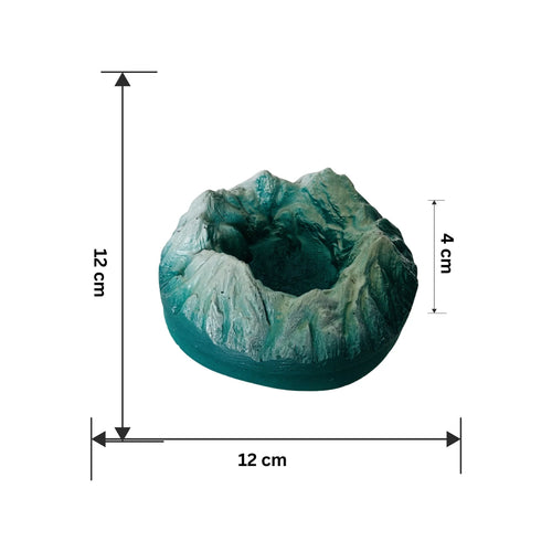 Caucasus Mountain Ashtray with measurement