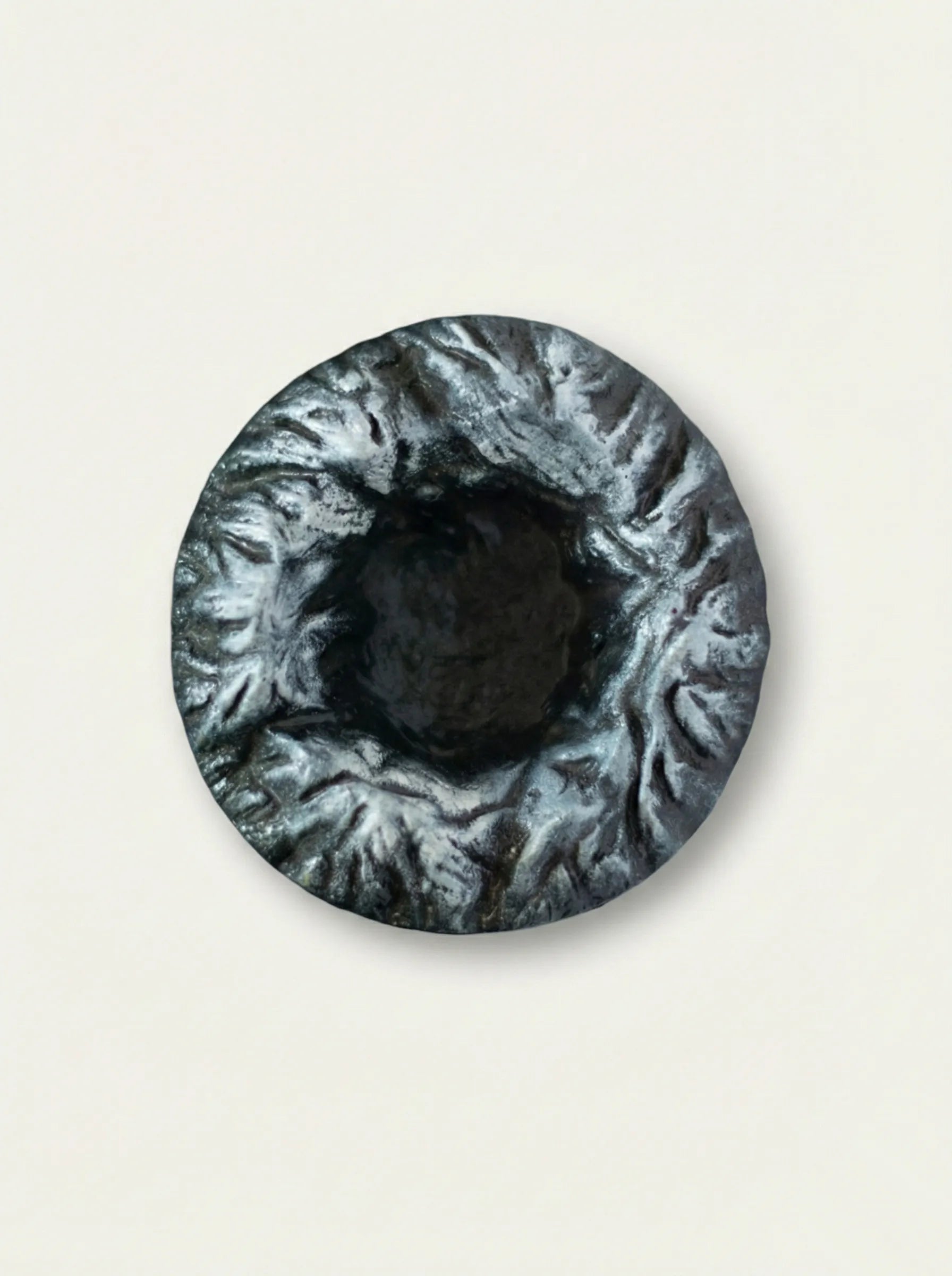 Decorative Himalaya Ashtray with intricate design on a white background