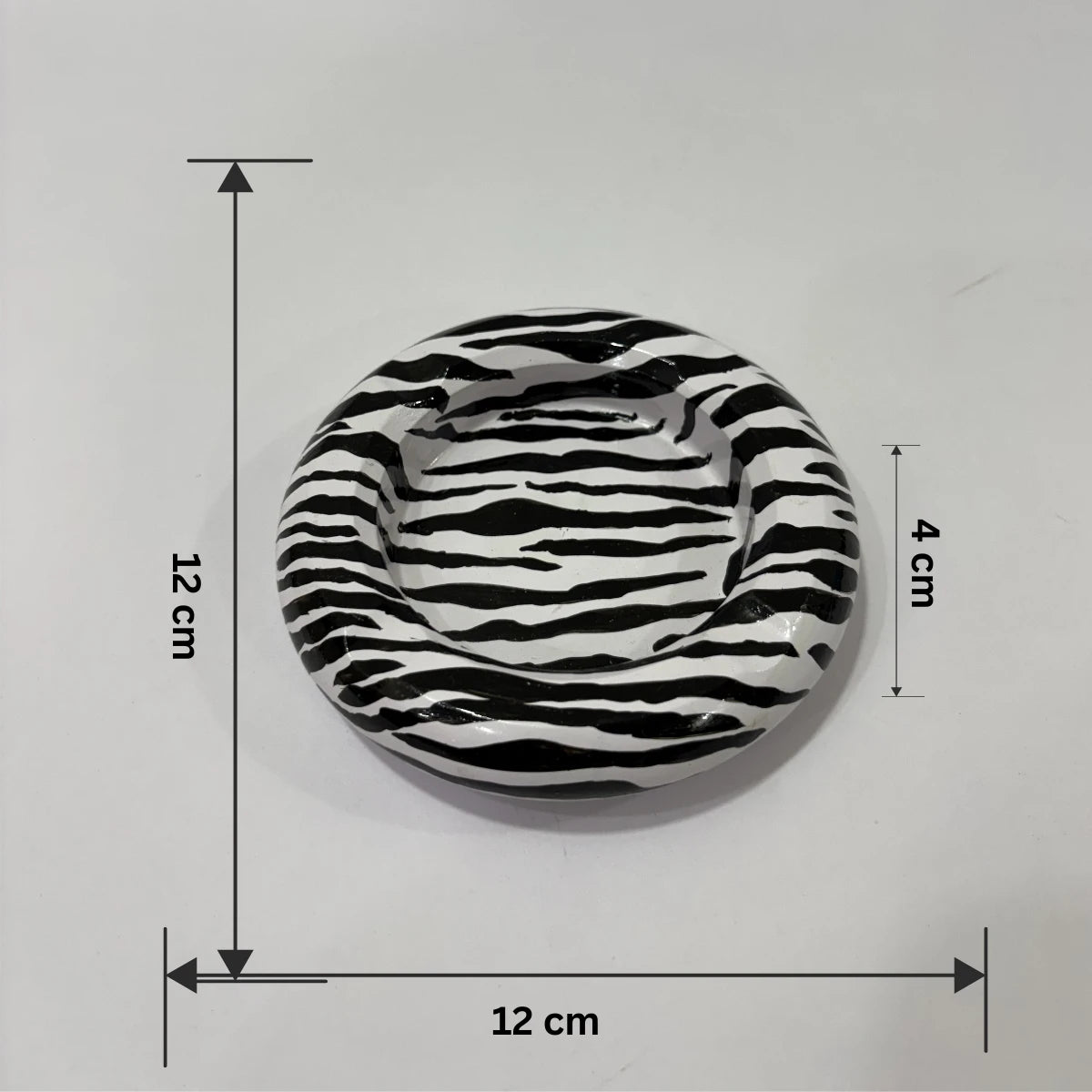 Rare Breed - Unique Designer Ashtray with measurement