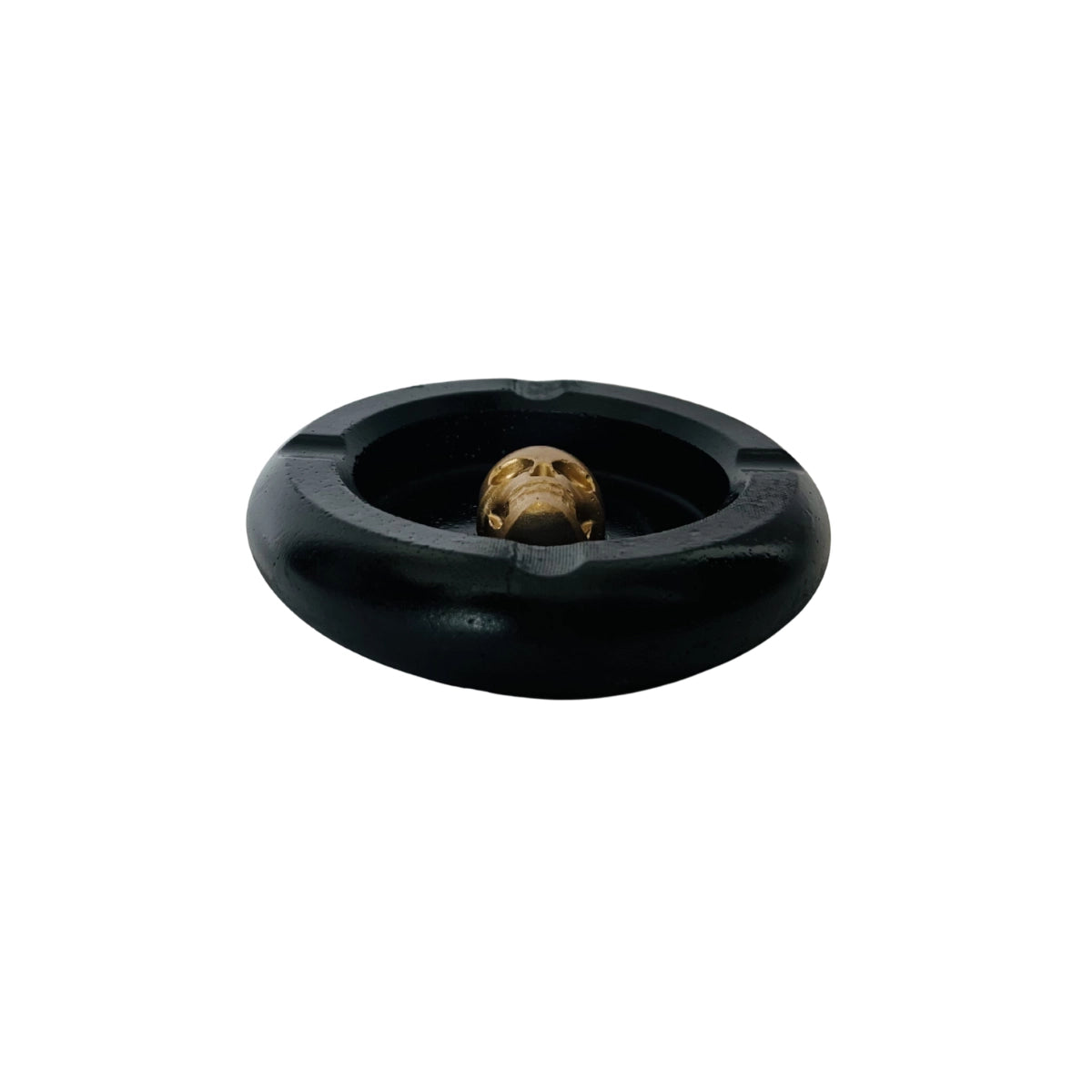 Treasure Skull Ashtray side view